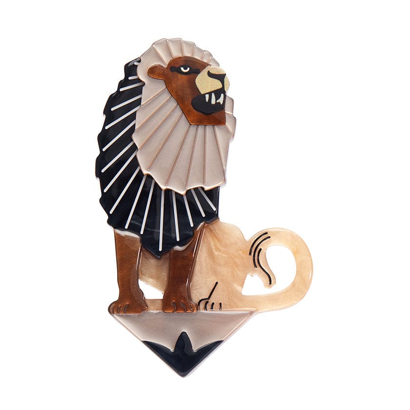 Golden Pride Brooch  -  Erstwilder  -  Quirky Resin and Enamel Accessories