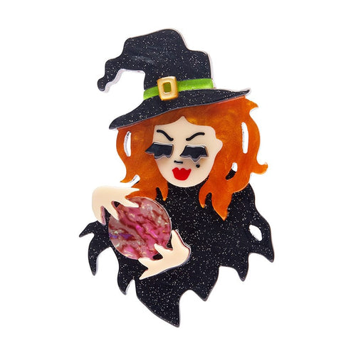 Not so Wicked Brooch  -  Erstwilder  -  Quirky Resin and Enamel Accessories