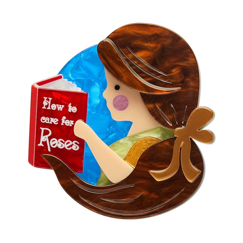 Storybook Ending Brooch  -  Erstwilder  -  Quirky Resin and Enamel Accessories