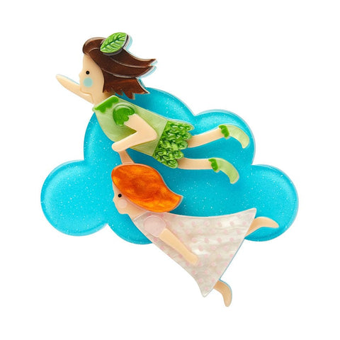 Never Grow Up Brooch  -  Erstwilder  -  Quirky Resin and Enamel Accessories