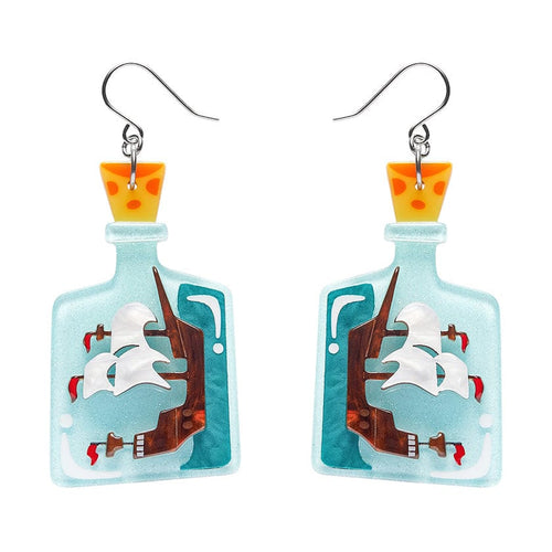 Magnificent Maritime Drop Earrings  -  Erstwilder  -  Quirky Resin and Enamel Accessories