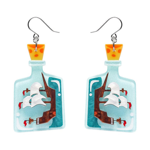 Magnificent Maritime Drop Earrings  -  Erstwilder  -  Quirky Resin and Enamel Accessories