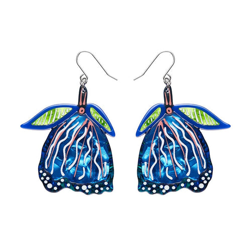 Fabled Flowering Gum Drop Earrings  -  Erstwilder  -  Quirky Resin and Enamel Accessories