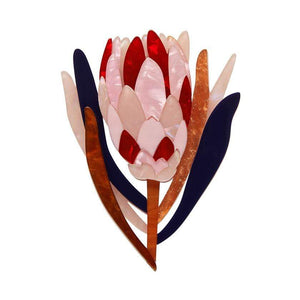 Erstwilder Cheer for Protea Brooch BH7270-2110